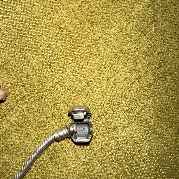 Pandora Moments Snake Chain Bracelet Barrel Closure - Picture 2 of 9